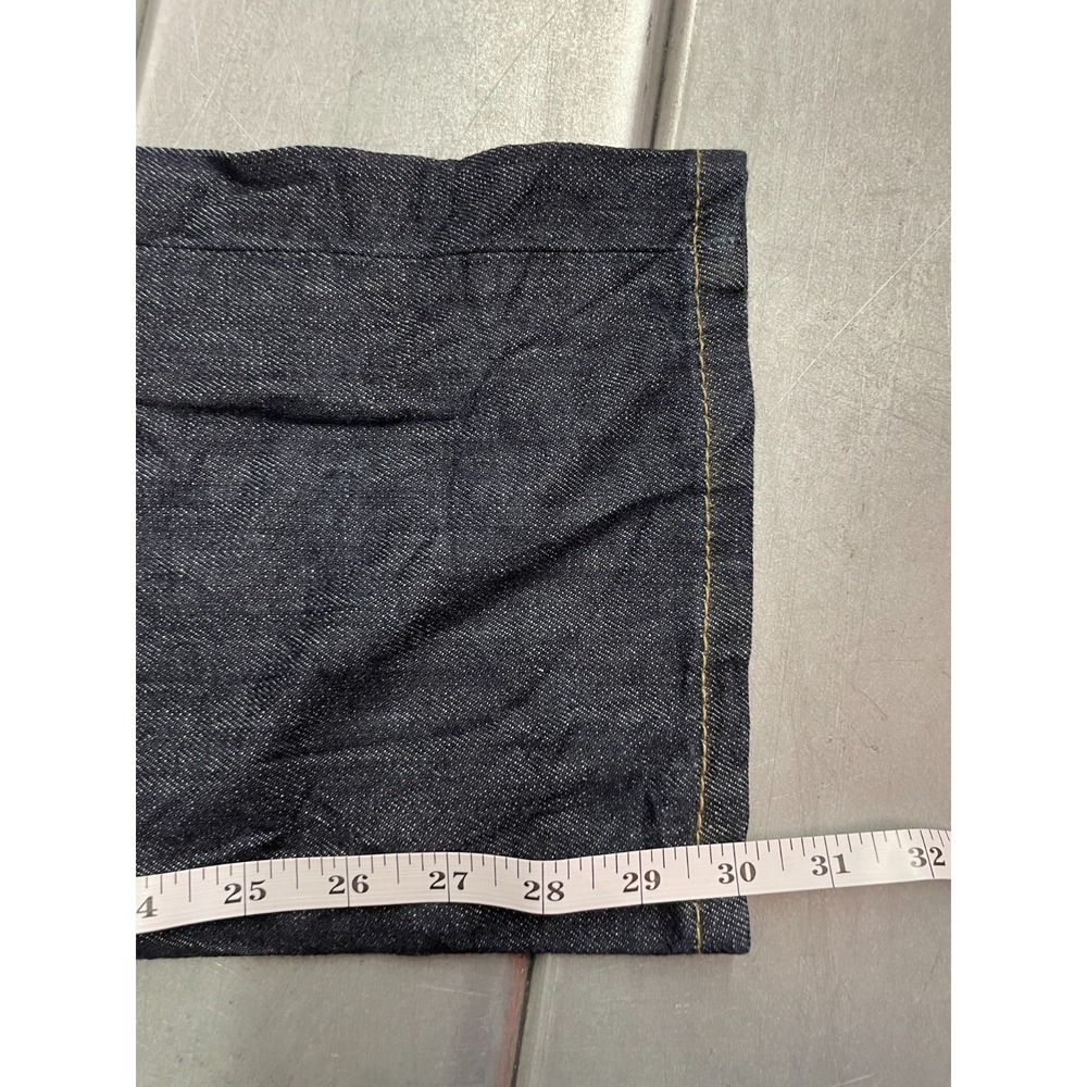 Levis 514 Straight Leg Jeans Mens 33x30 Blue Dark Wash Denim 100% Cotton - Picture 9 of 16